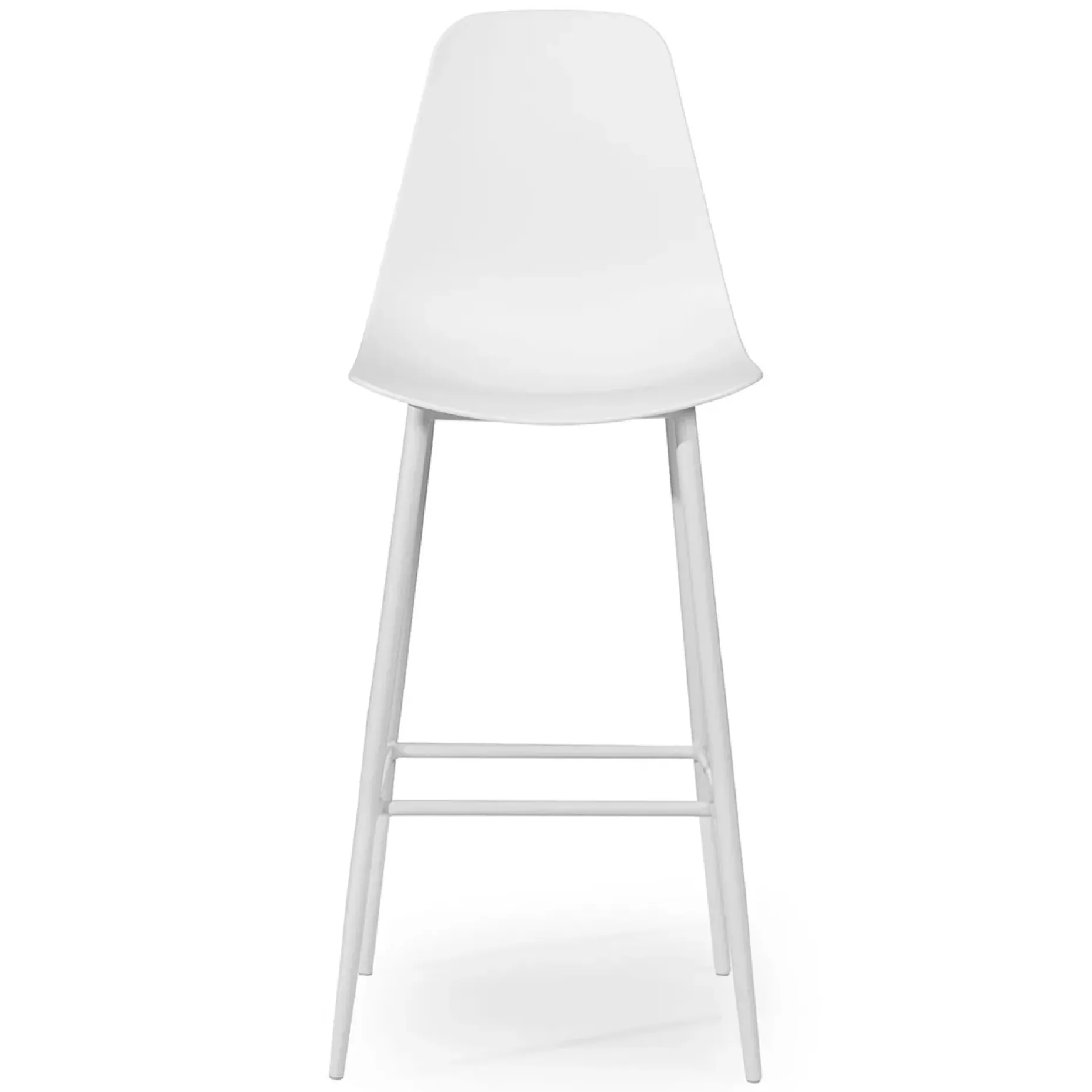 Svelti Bar Stool - Pure White