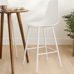 Svelti Bar Stool - Pure White