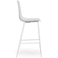 Svelti Bar Stool - Pure White