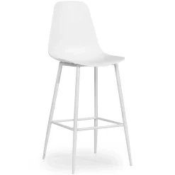 Svelti Bar Stool - Pure White