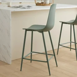 Svelti Counter Stool - Aloe Green