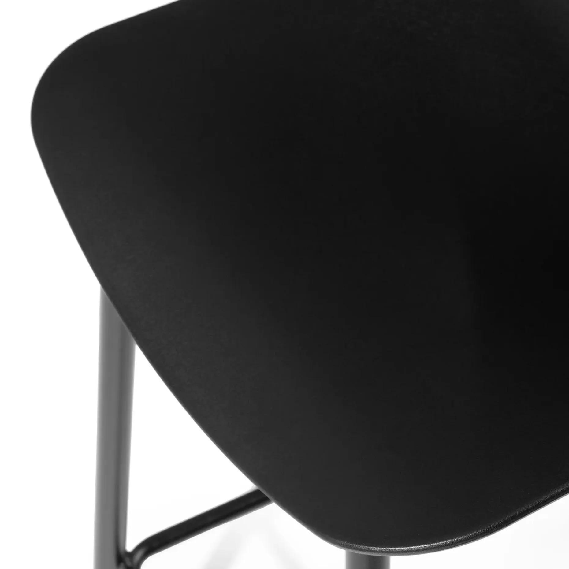 Svelti Counter Stool - Pure Black