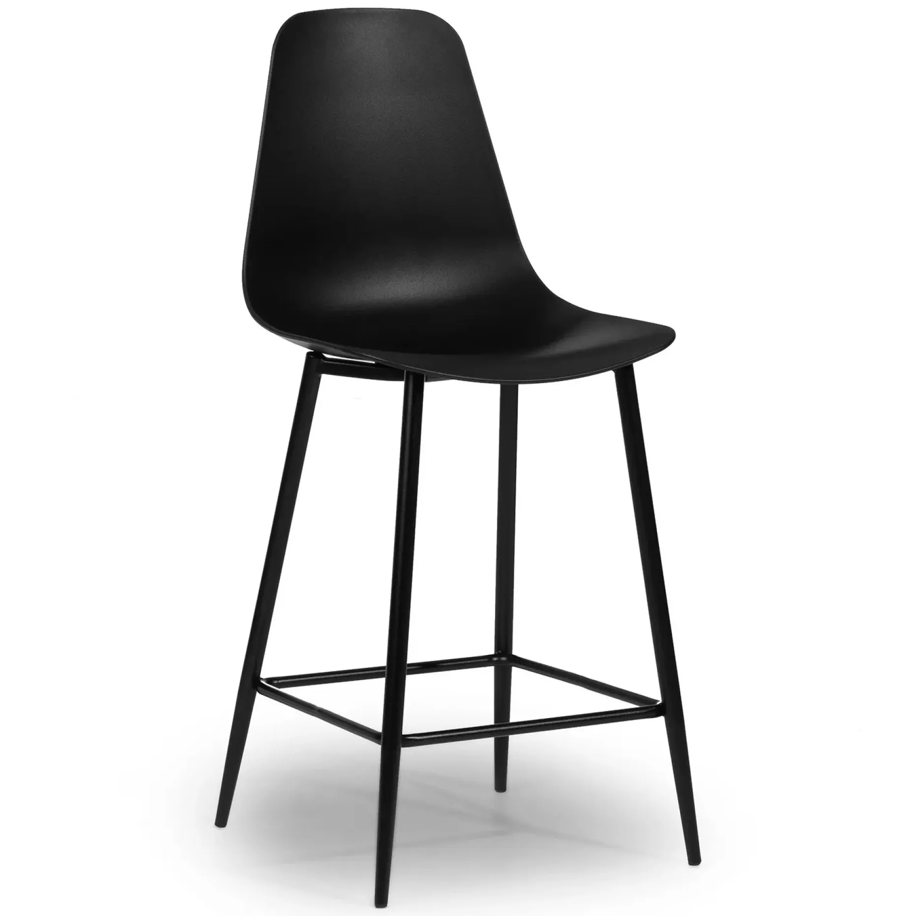 Svelti Counter Stool - Pure Black