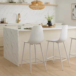 Svelti Counter Stool - Pure White