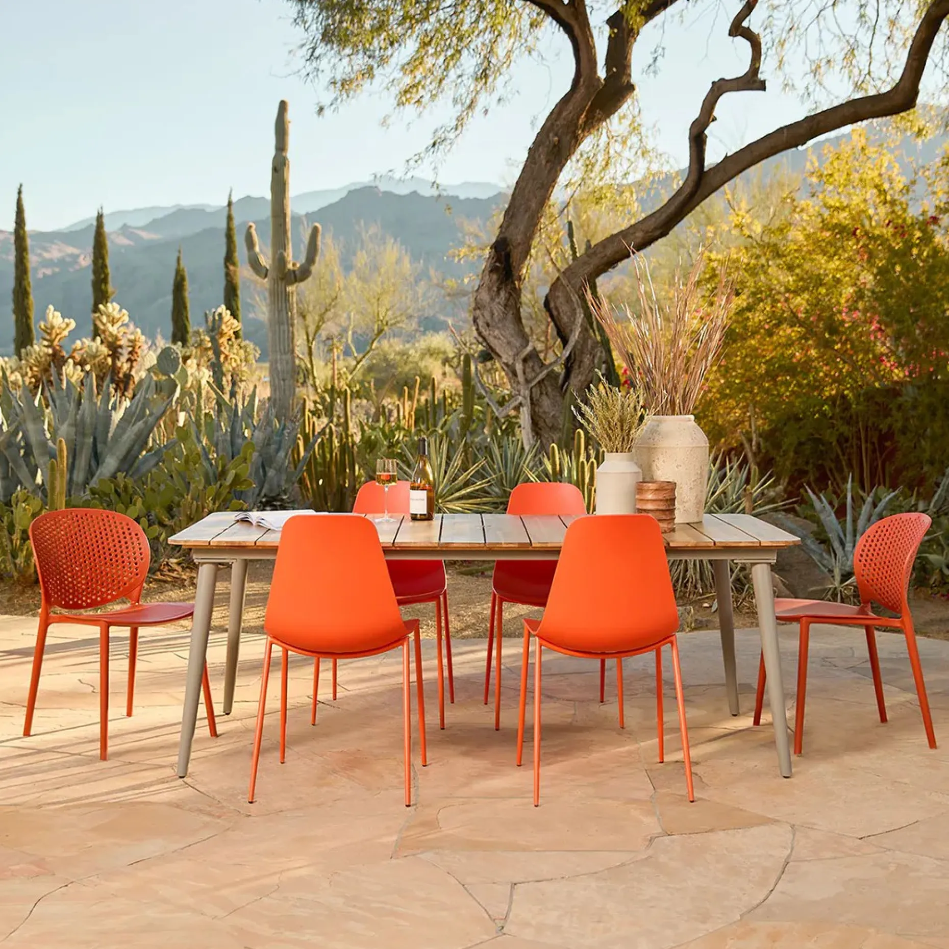 Svelti Dining Chair - Begonia Orange