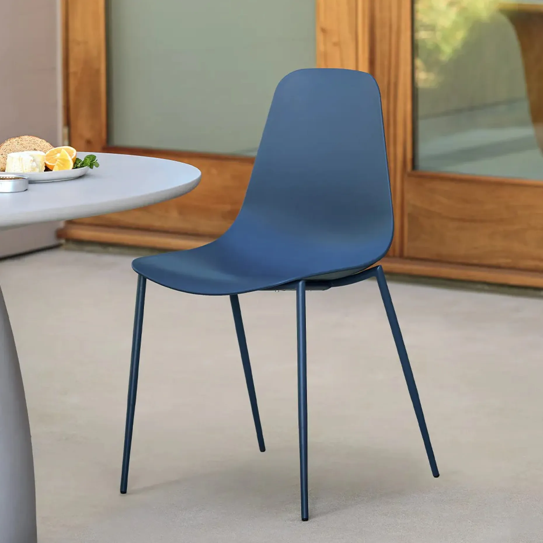 Svelti Dining Chair - Berry Blue