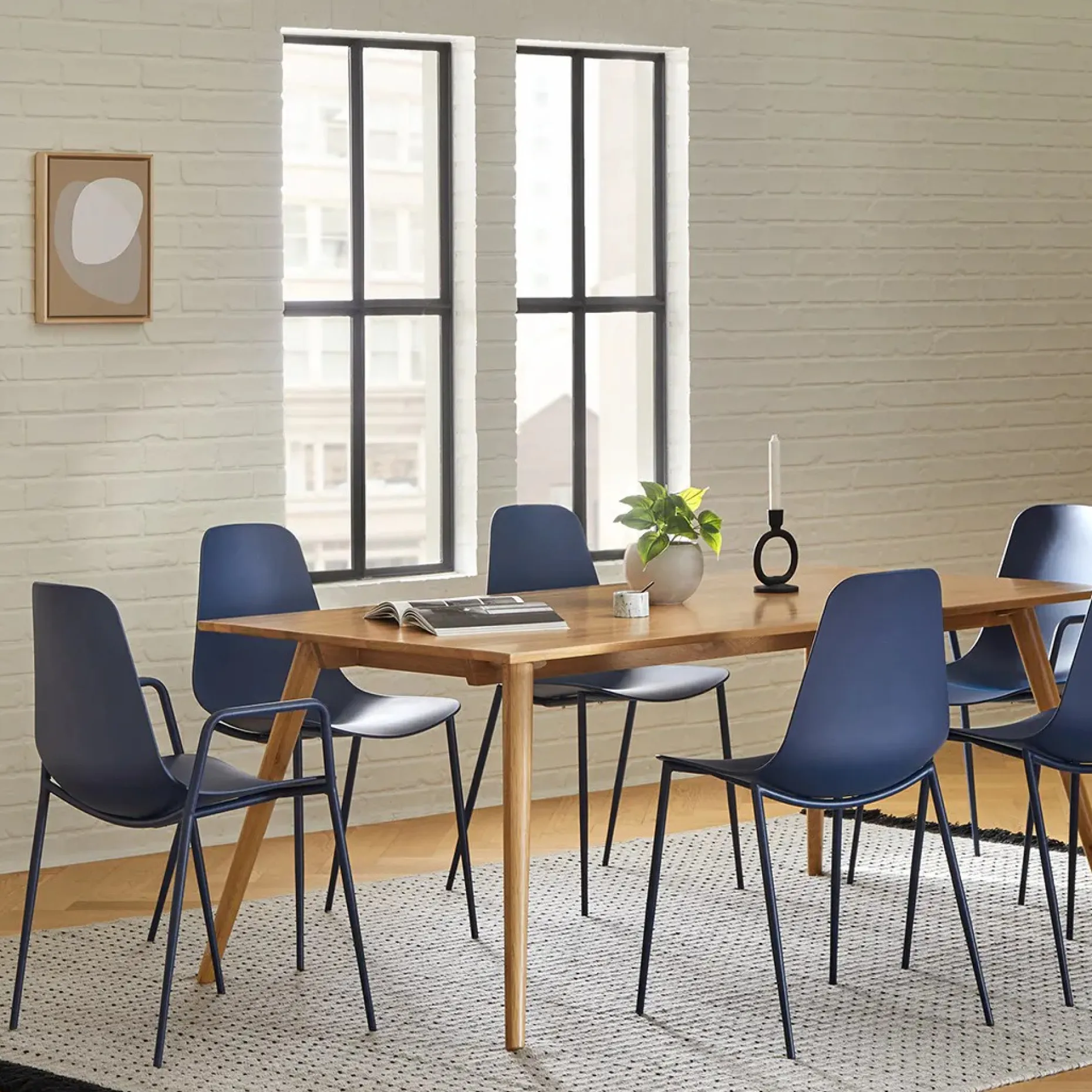 Svelti Dining Chair - Berry Blue