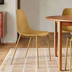 Svelti Dining Chair - Caramel Yellow