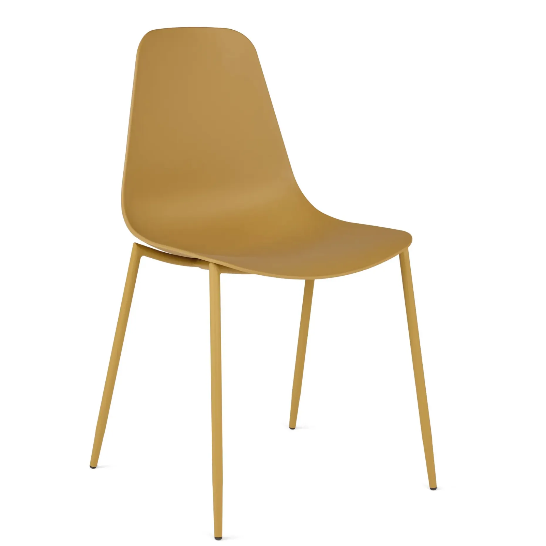 Svelti Dining Chair - Caramel Yellow