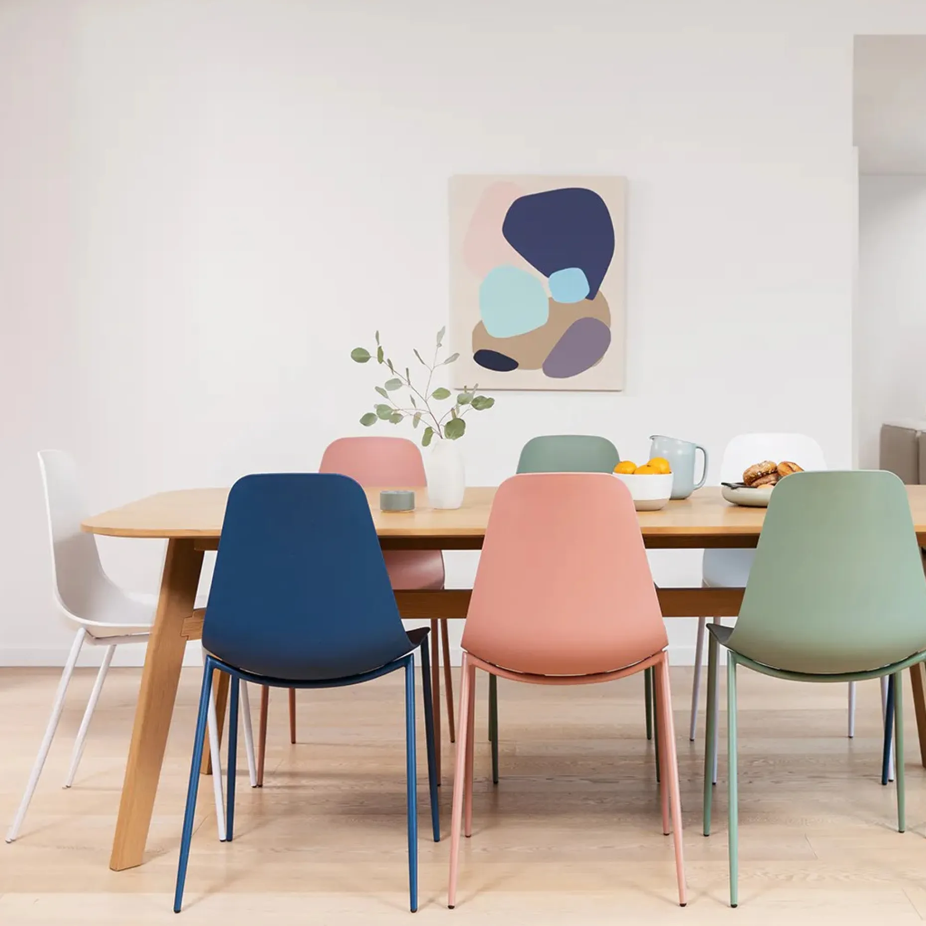 Svelti Dining Chair - Dusty Pink