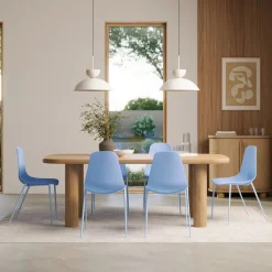 Svelti Dining Chair - Poplin Blue