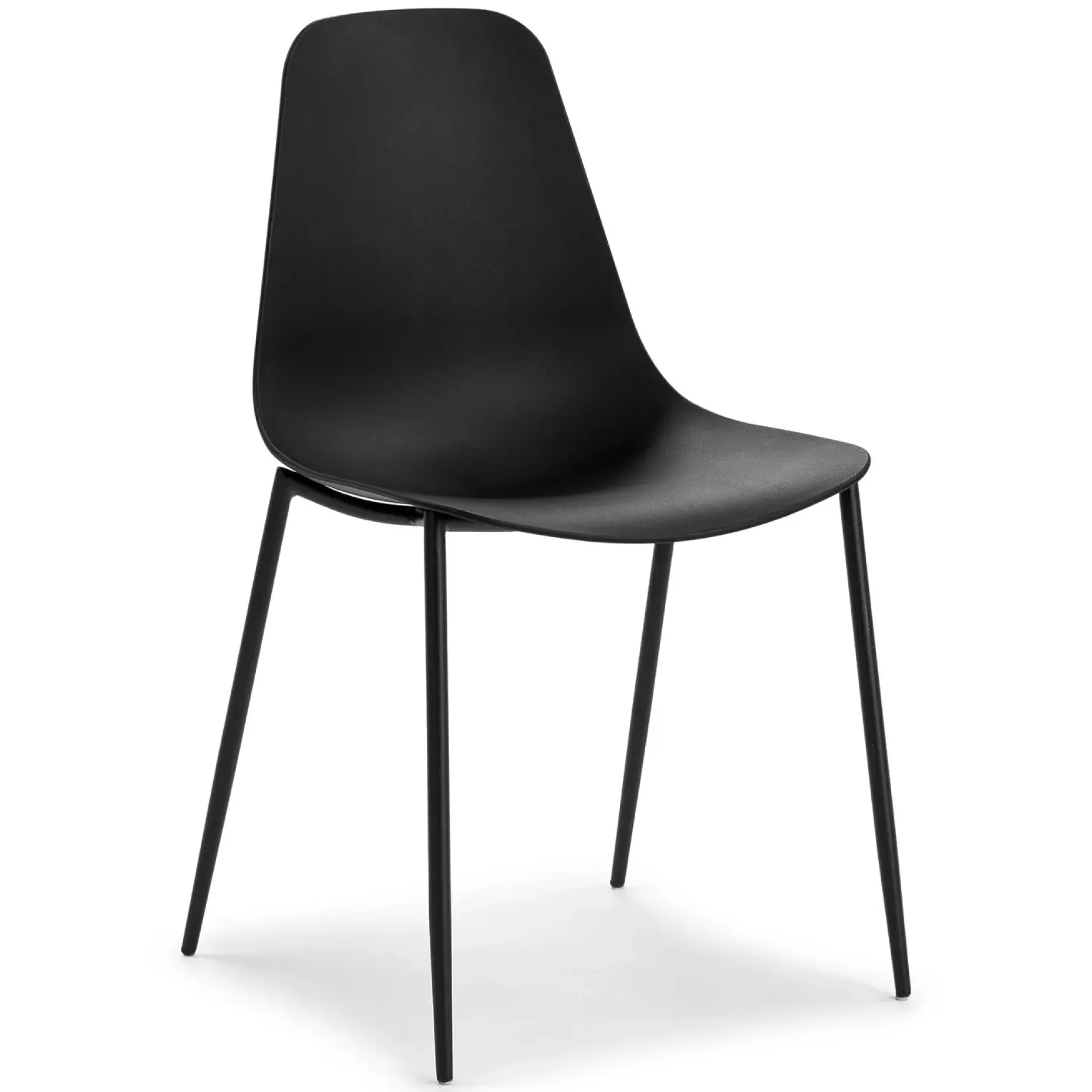 Svelti Dining Chair - Pure Black