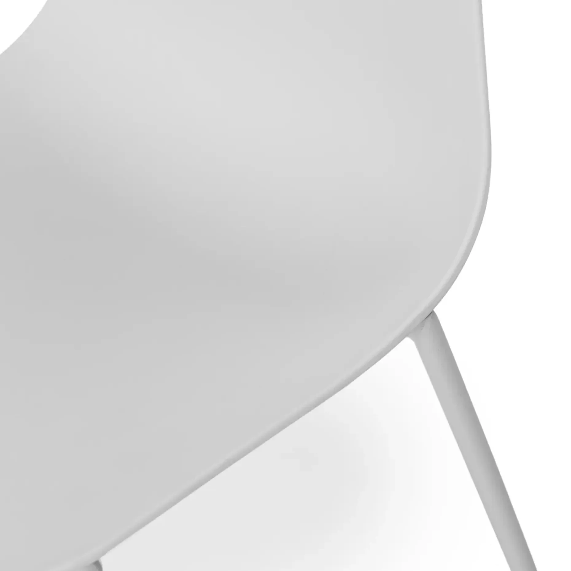 Svelti Dining Chair - Pure White