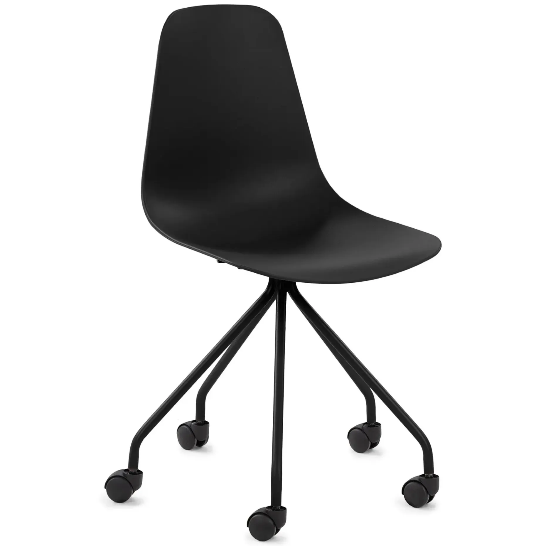 Svelti Office Chair - Pure Black
