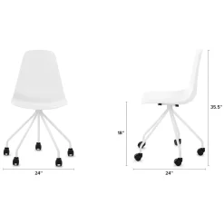 Svelti Office Chair - Pure White