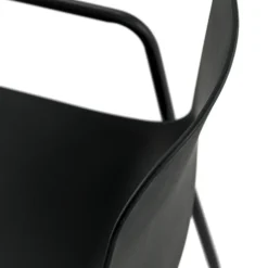 Svelti Stackable Dining Armchair - Pure Black