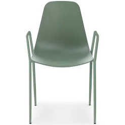 Svelti Stackable Dining Armchair - Aloe Green
