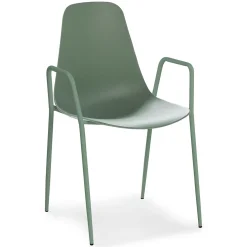 Svelti Stackable Dining Armchair - Aloe Green