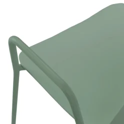 Svelti Stackable Dining Armchair - Aloe Green