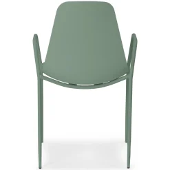 Svelti Stackable Dining Armchair - Aloe Green