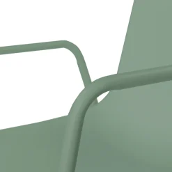 Svelti Stackable Dining Armchair - Aloe Green