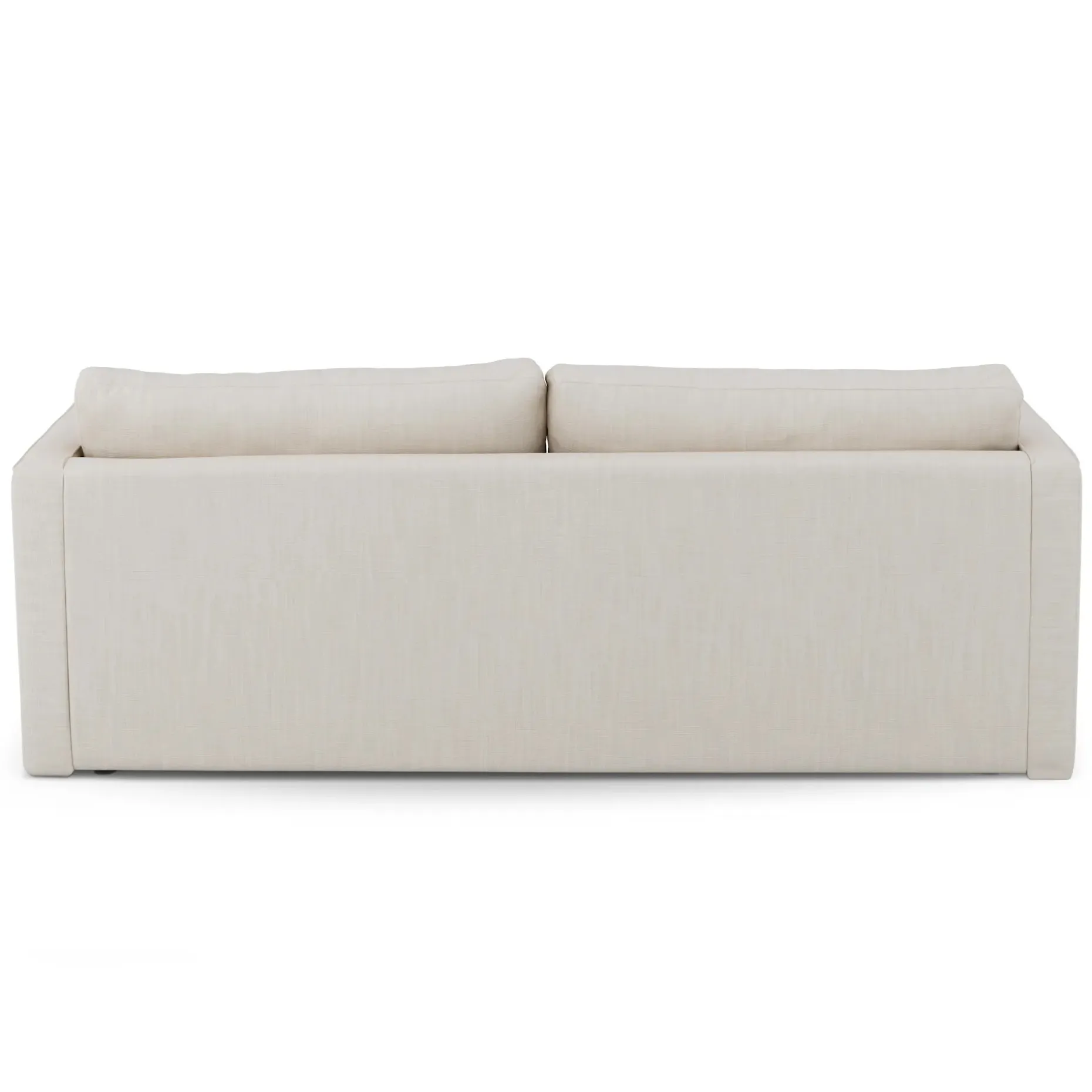 Sven 88" Grounded Tufted Sofa - Biscuit Cream