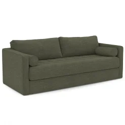 Sven 88" Grounded Tufted Sofa - Fir Green