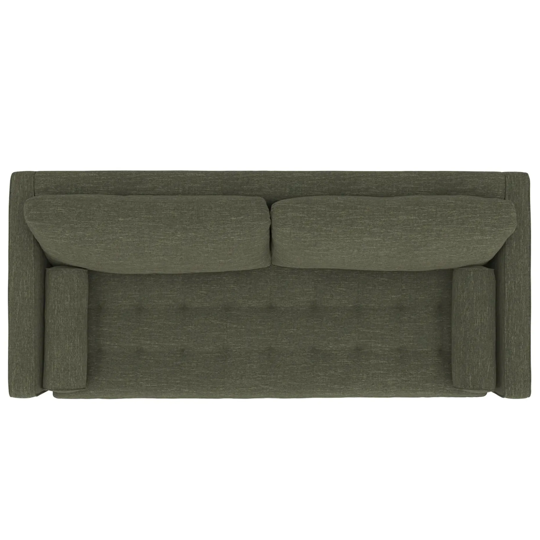 Sven 88" Grounded Tufted Sofa - Fir Green