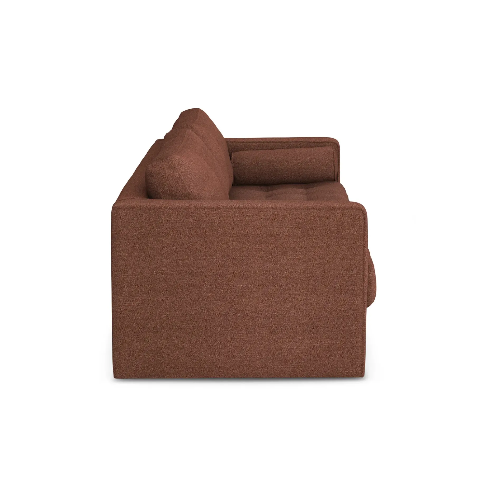 Sven 88" Grounded Tufted Sofa - Ratine Oxide