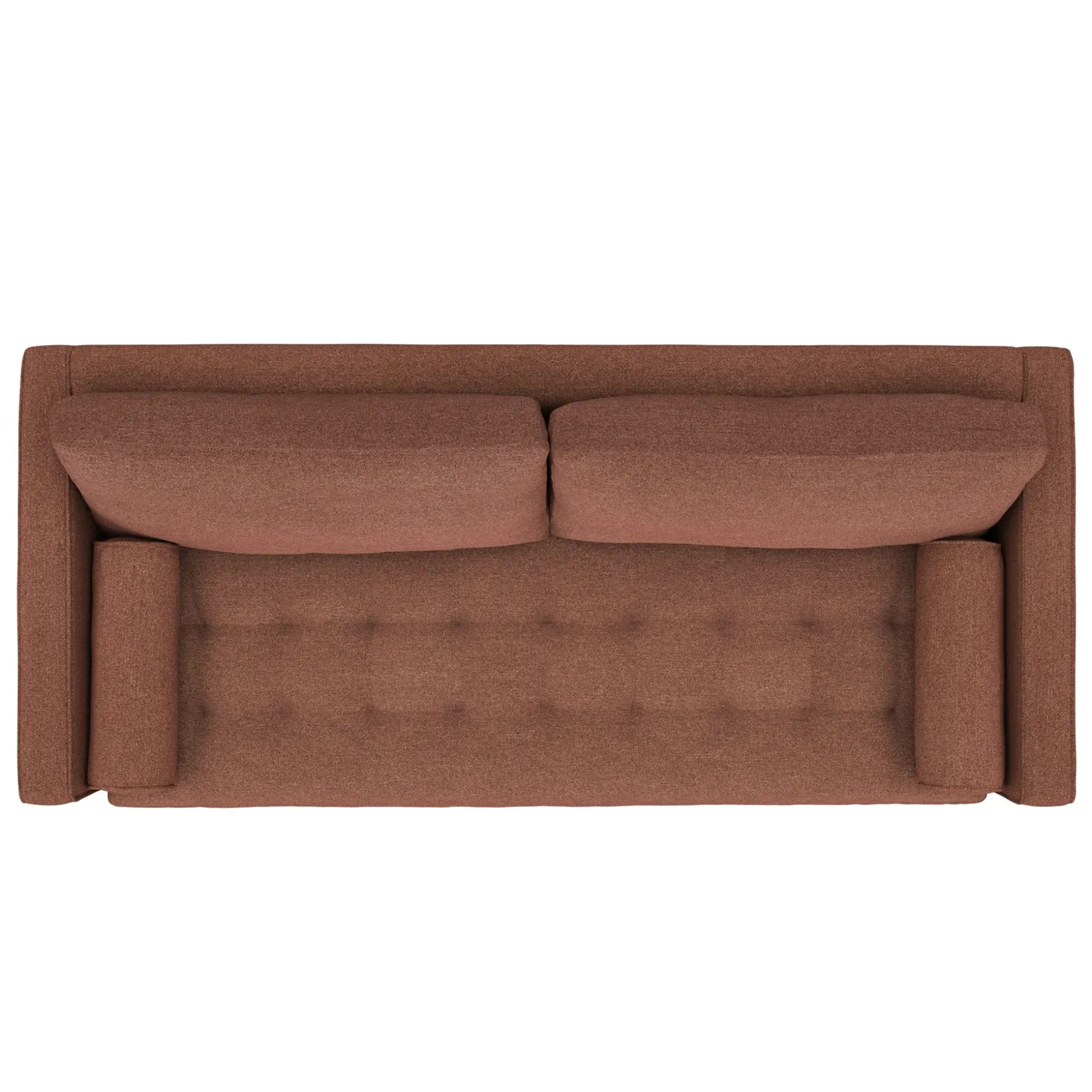 Sven 88" Grounded Tufted Sofa - Ratine Oxide