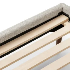 Sven King Tufted Bed - Birch Ivory