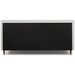 Sven King Tufted Bed - Birch Ivory
