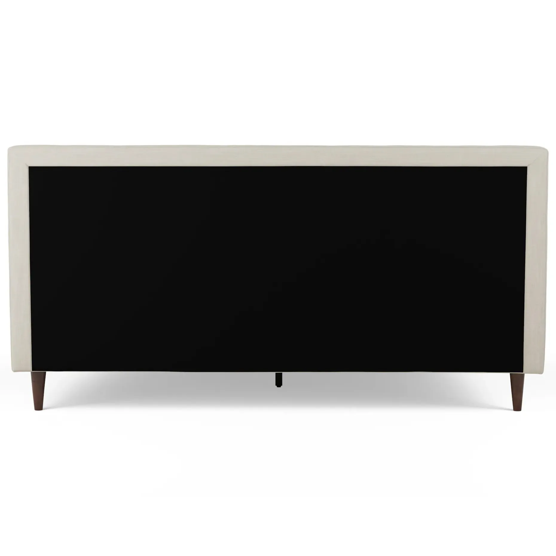 Sven King Tufted Bed - Biscuit Cream
