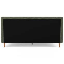 Sven King Tufted Bed - Fir Green