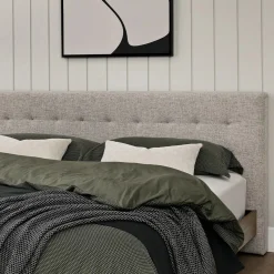 Sven King Tufted Headboard - Birch Ivory