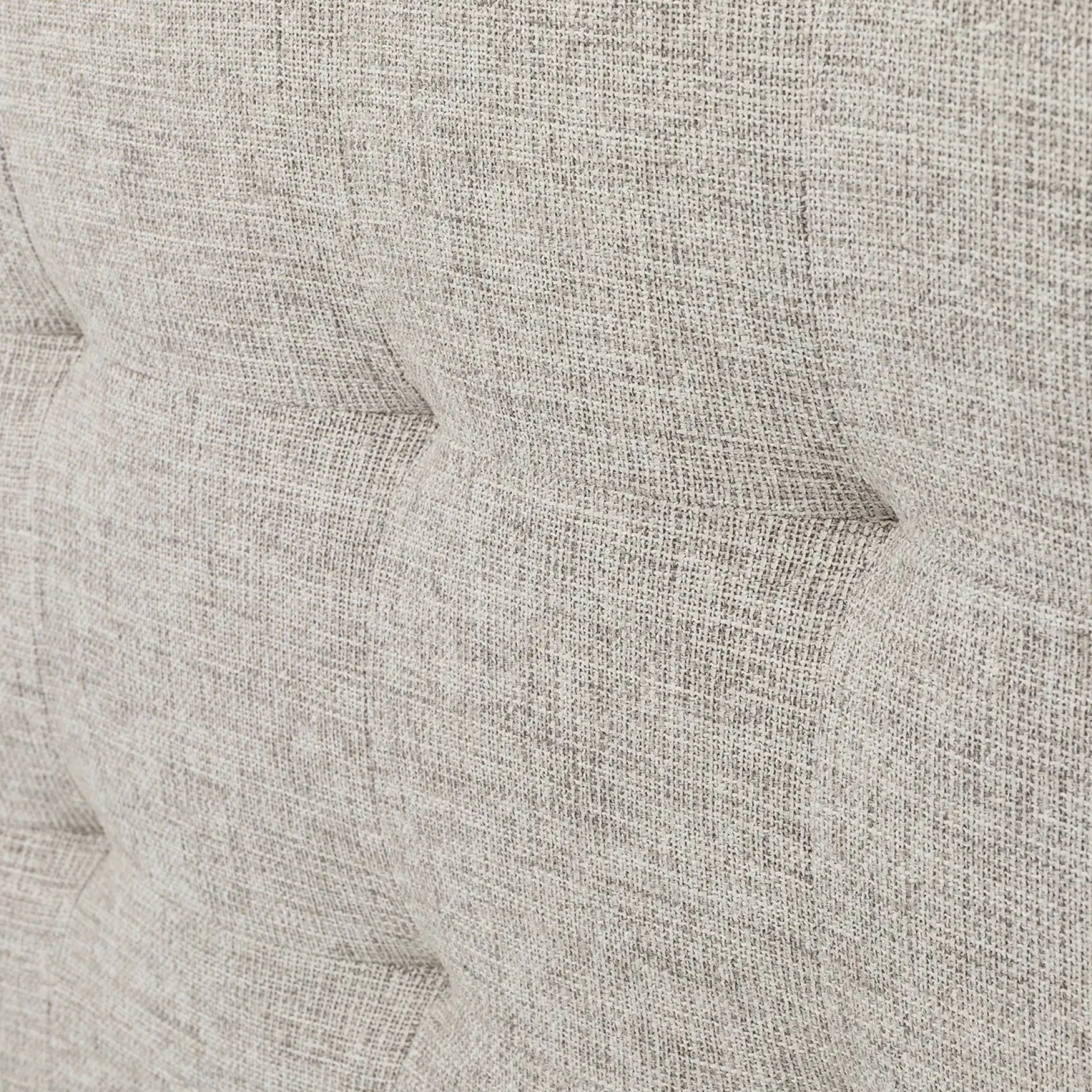 Sven King Tufted Headboard - Birch Ivory
