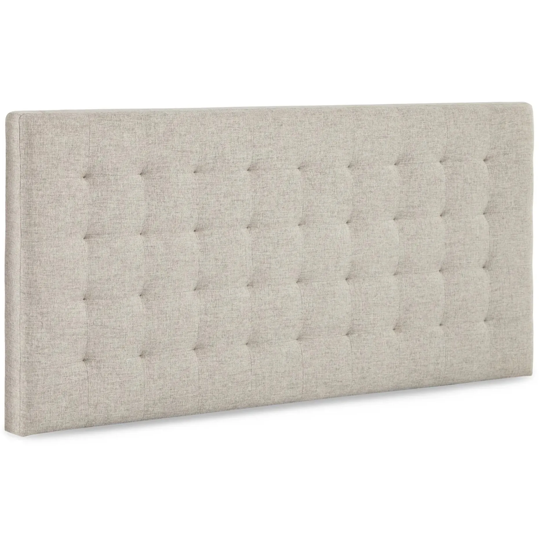 Sven King Tufted Headboard - Birch Ivory