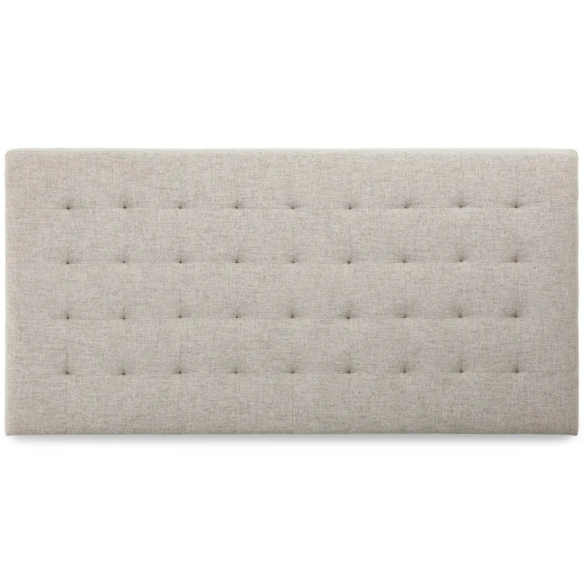 Sven King Tufted Headboard - Birch Ivory