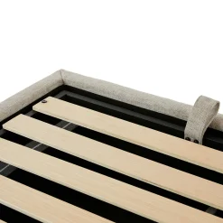 Sven King Tufted Storage Bed - Birch Ivory