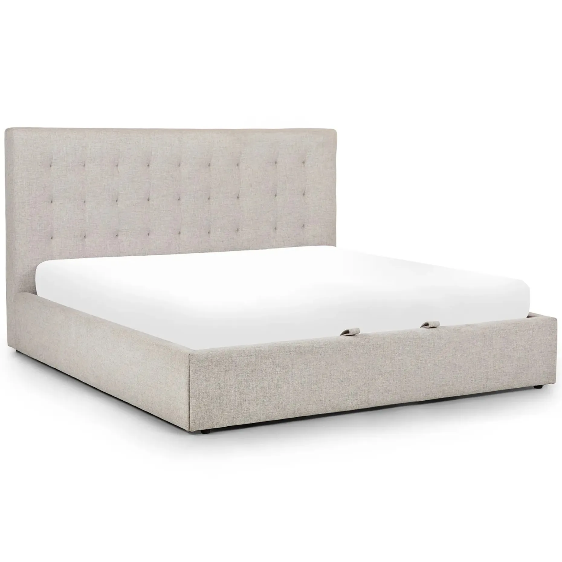 Sven King Tufted Storage Bed - Birch Ivory