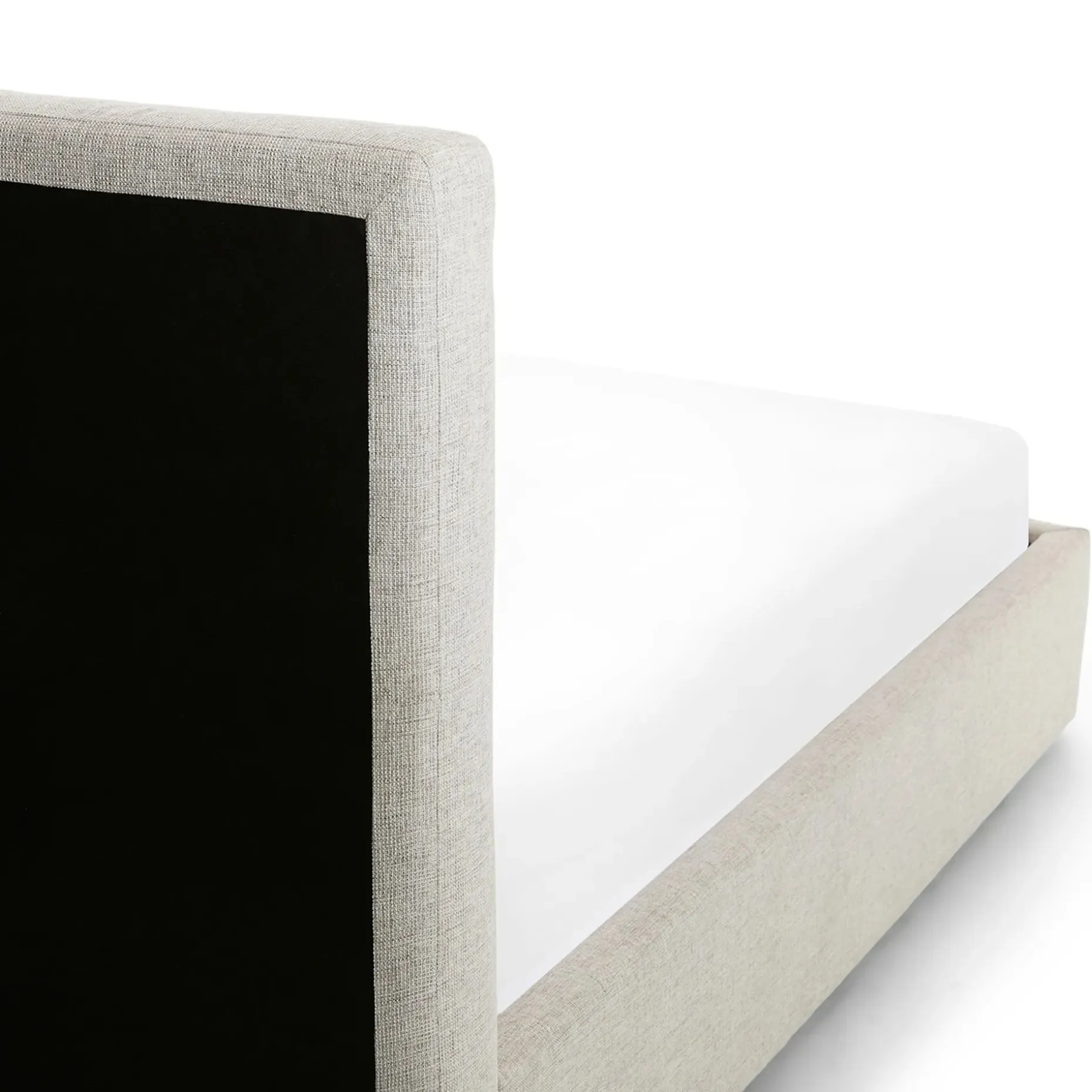 Sven King Tufted Storage Bed - Birch Ivory