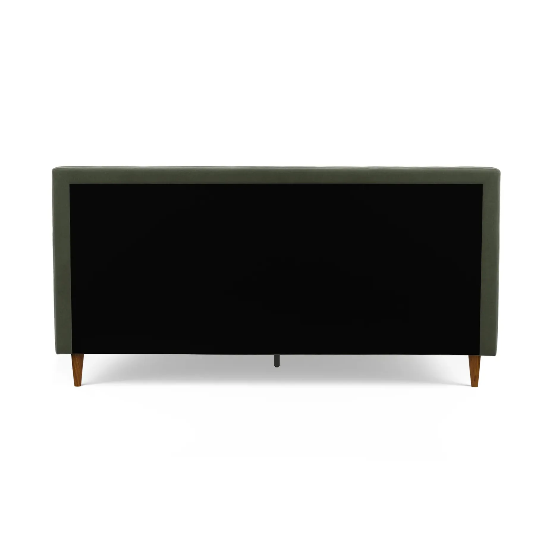 Sven King Tufted Velvet Bed - Plush Pacific Green
