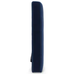 Sven King Tufted Velvet Headboard - Plush Cascadia Blue