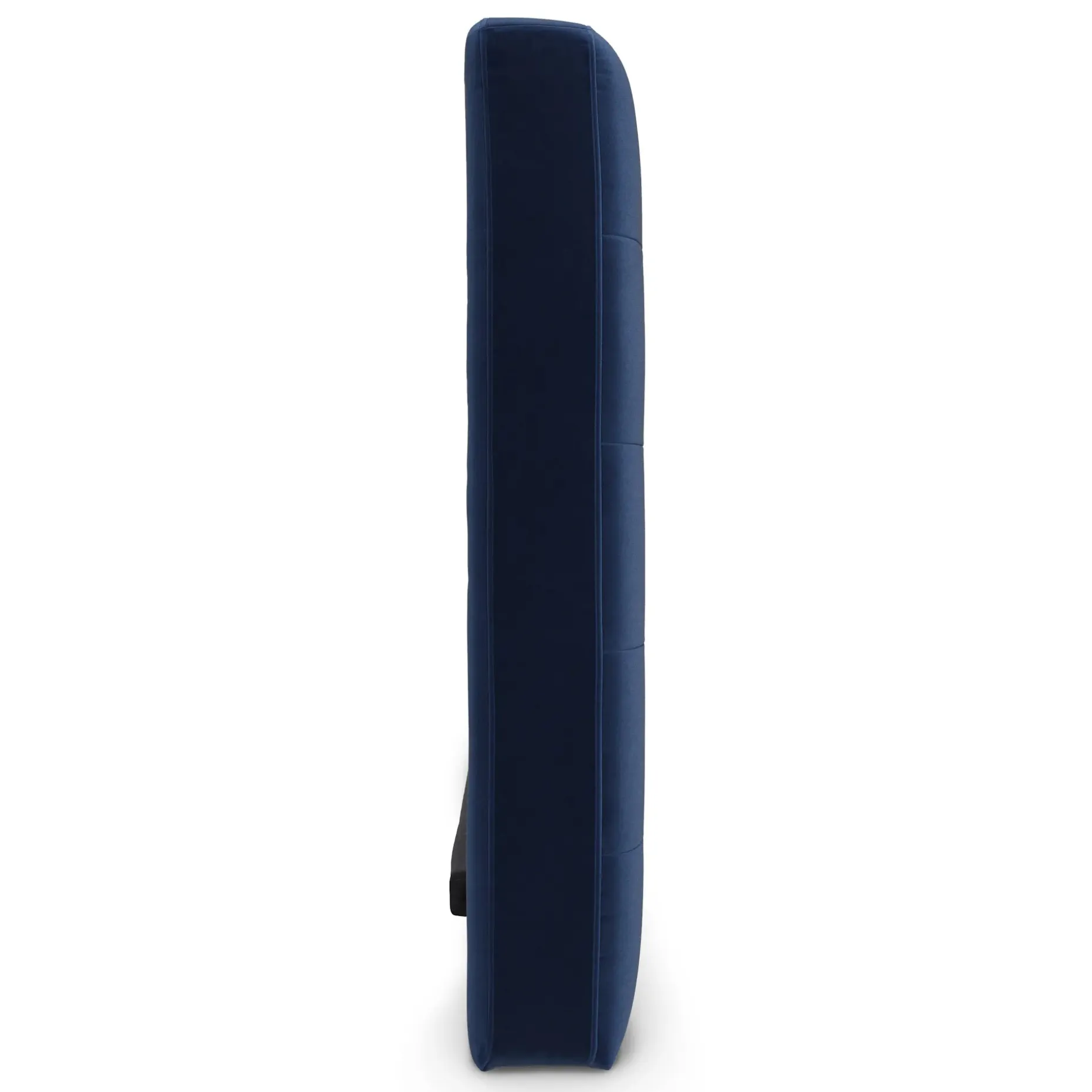 Sven King Tufted Velvet Headboard - Plush Cascadia Blue