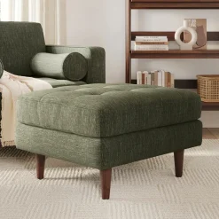 Sven 30" Ottoman - Fir Green