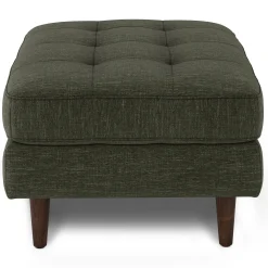 Sven 30" Ottoman - Fir Green