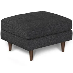 Sven 30" Ottoman - Napa Charcoal