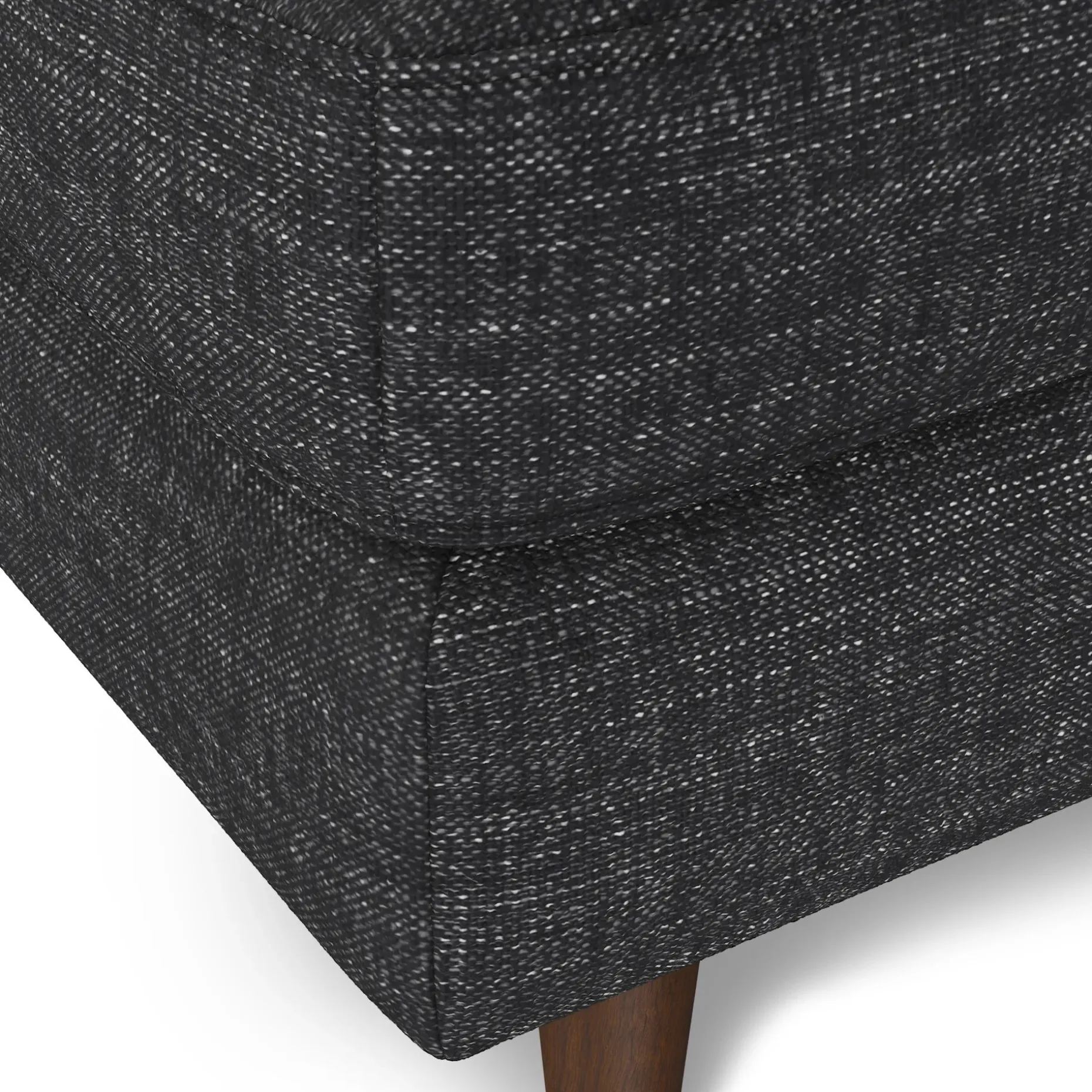 Sven 30" Ottoman - Napa Charcoal
