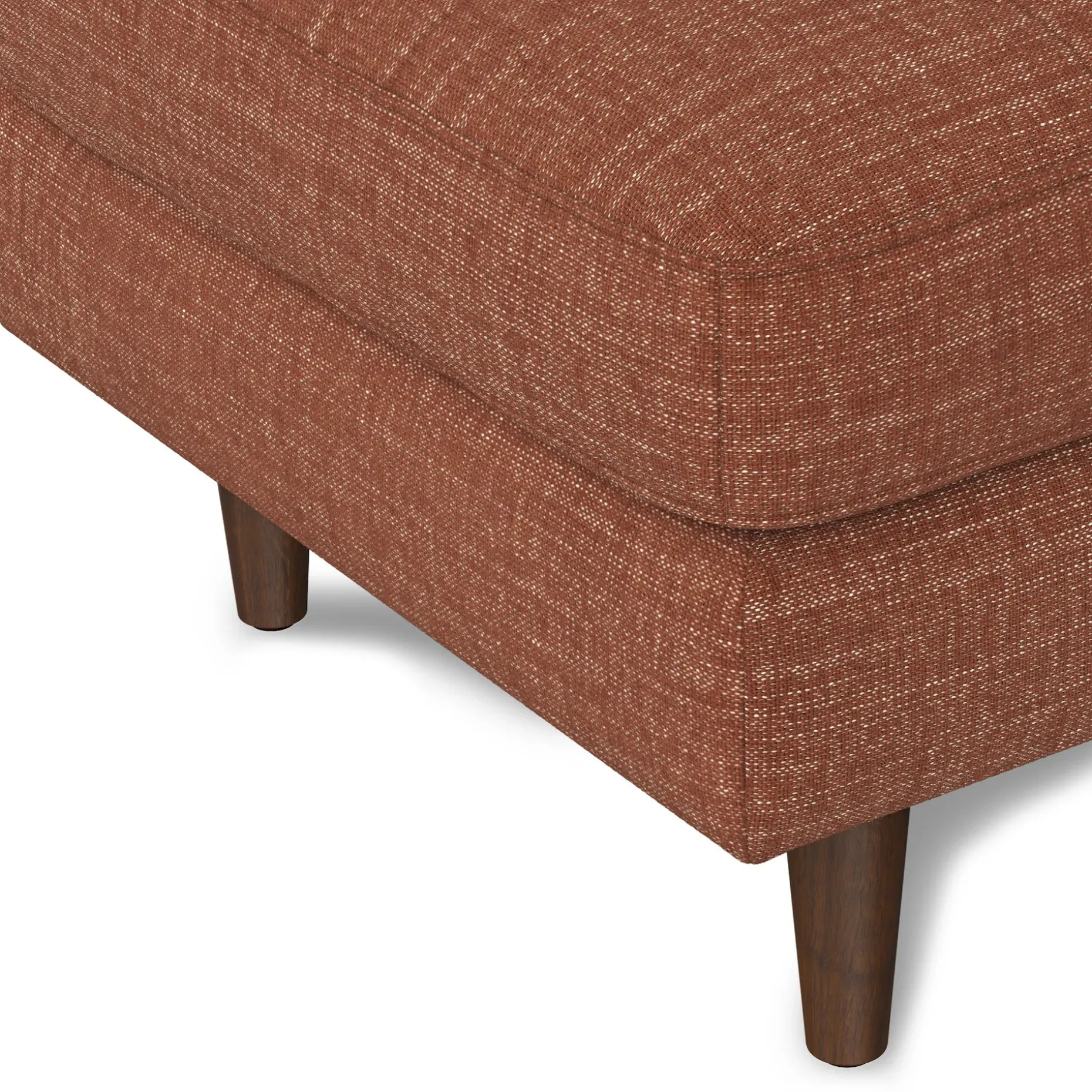 Sven 30" Ottoman - Napa Rust