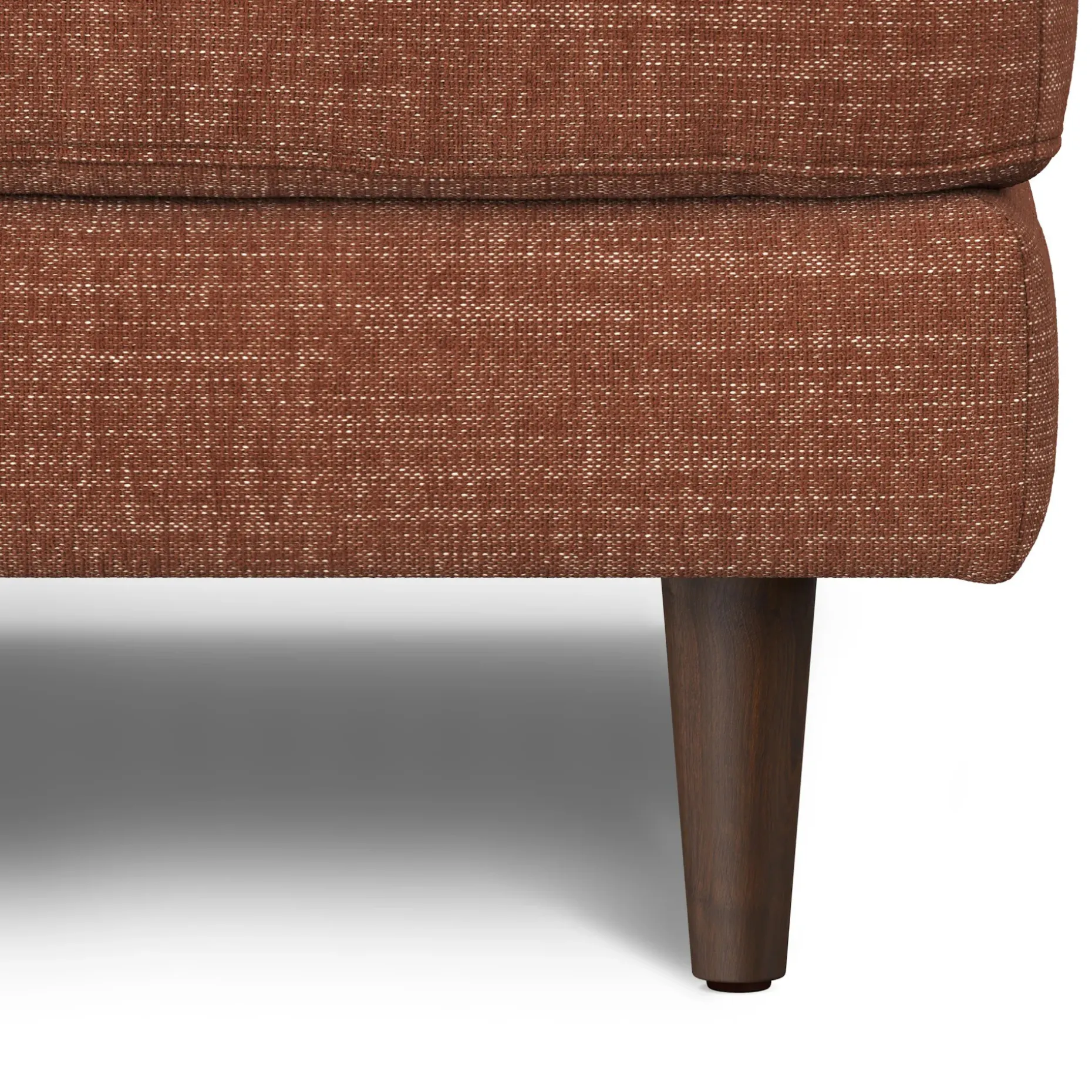 Sven 30" Ottoman - Napa Rust